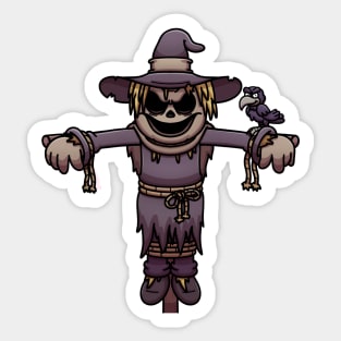 Evil Scarecrow Sticker